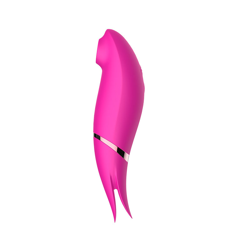 Birdie Shaped Vibe cum suctu functiones per Dual Motors Pink