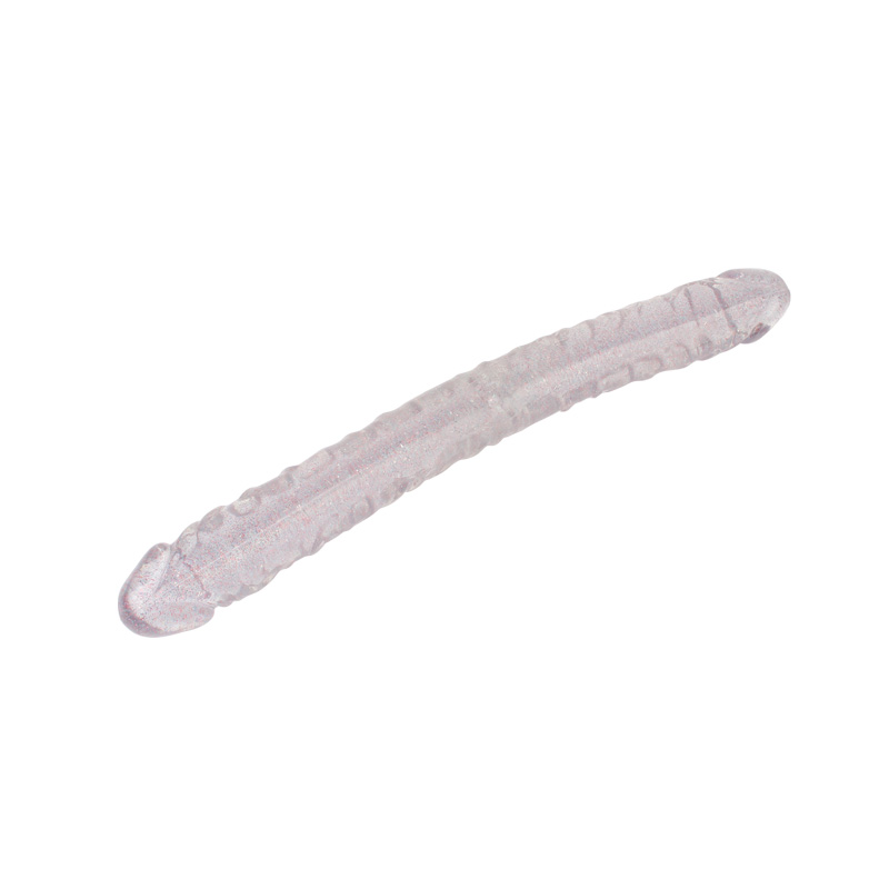 Duplex Ultra-patet Glitter Dildo