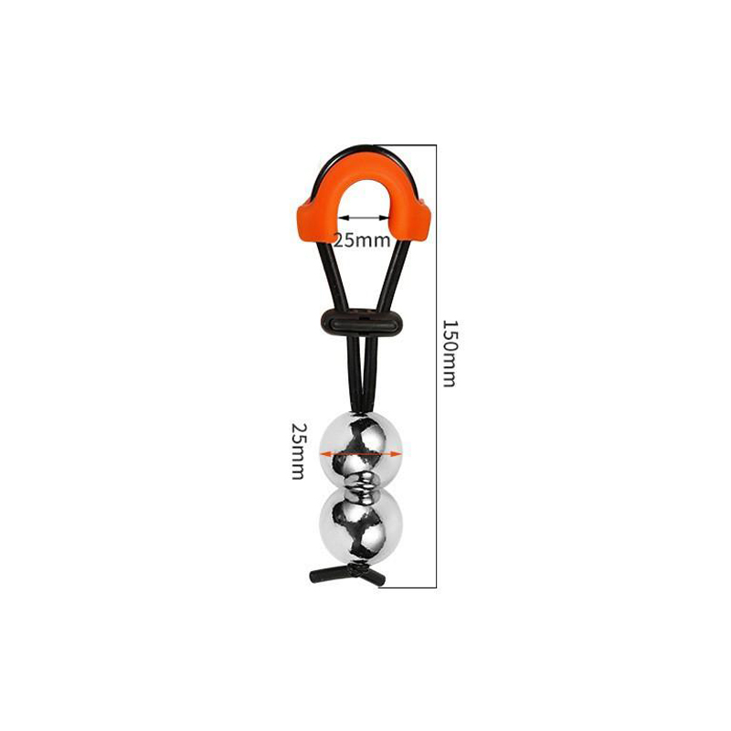 Metal Penis Stretcher-Dual-Ball (φ25mm)