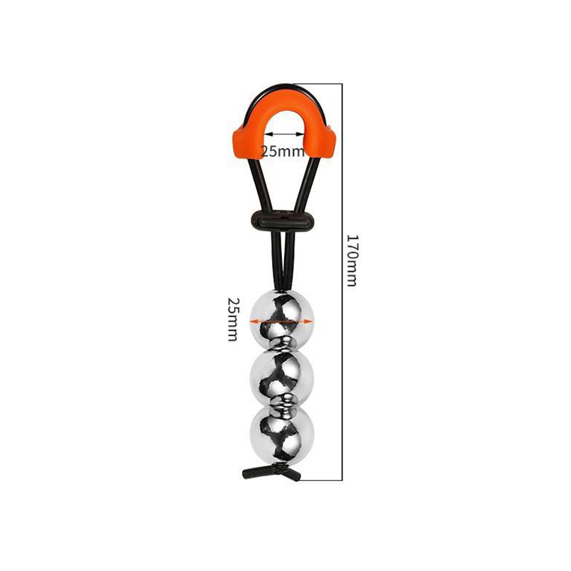 Metal Penis Stretcher-Tri-Ball (φ25mm)