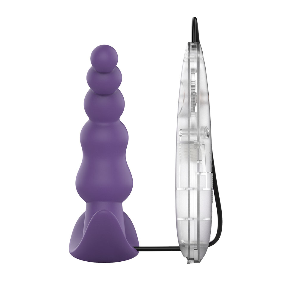 Multi-celeritate Silicone vibrans Anal Plug Cum Longinquus Imperium