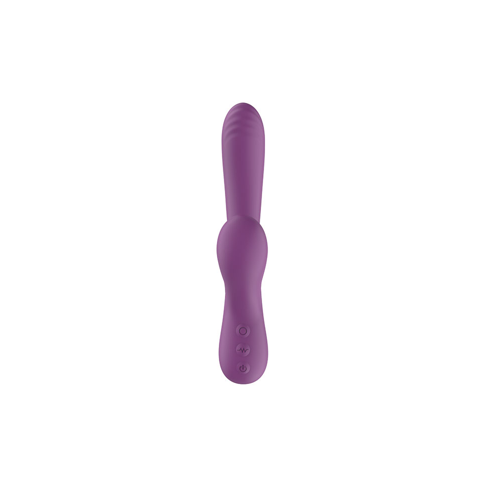 Silicone Vibrating Lepus cum suctu functiones